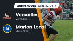 Recap: Versailles  vs. Marion Local  2017