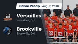 Recap: Versailles  vs. Brookville  2018