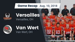Recap: Versailles  vs. Van Wert  2018