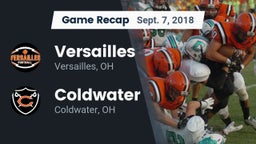 Recap: Versailles  vs. Coldwater  2018