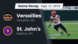 Recap: Versailles  vs. St. John's  2018
