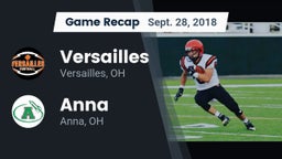 Recap: Versailles  vs. Anna  2018