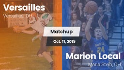 Matchup: Versailles vs. Marion Local  2019