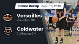 Recap: Versailles  vs. Coldwater  2019
