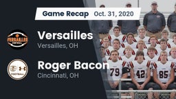 Recap: Versailles  vs. Roger Bacon  2020