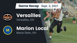 Recap: Versailles  vs. Marion Local  2021