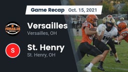 Recap: Versailles  vs. St. Henry  2021