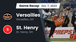 Recap: Versailles  vs. St. Henry  2022