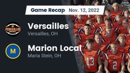 Recap: Versailles  vs. Marion Local  2022