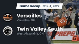 Recap: Versailles  vs. Twin Valley South  2022