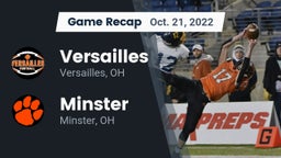 Recap: Versailles  vs. Minster  2022