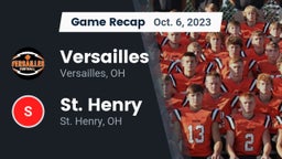 Recap: Versailles  vs. St. Henry  2023