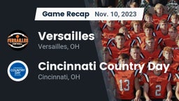 Recap: Versailles  vs. Cincinnati Country Day  2023