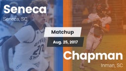 Matchup: Seneca vs. Chapman  2017