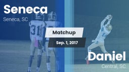 Matchup: Seneca vs. Daniel  2017
