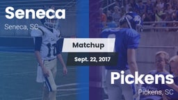 Matchup: Seneca vs. Pickens  2017
