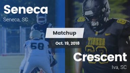 Matchup: Seneca vs. Crescent  2018