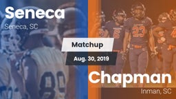 Matchup: Seneca vs. Chapman  2019