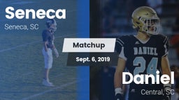Matchup: Seneca vs. Daniel  2019