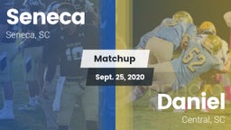 Matchup: Seneca vs. Daniel  2020