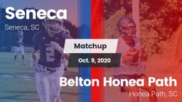 Matchup: Seneca vs. Belton Honea Path  2020