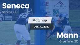 Matchup: Seneca vs. Mann  2020