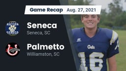 Recap: Seneca  vs. Palmetto  2021