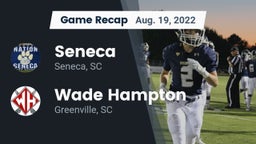 Recap: Seneca  vs. Wade Hampton  2022