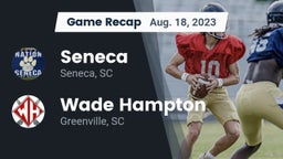Recap: Seneca  vs. Wade Hampton  2023