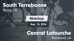 Matchup: South Terrebonne vs. Central Lafourche  2016