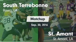 Matchup: South Terrebonne vs. St. Amant  2016