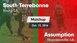 Matchup: South Terrebonne vs. Assumption  2016