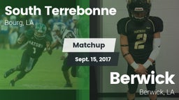 Matchup: South Terrebonne vs. Berwick  2017
