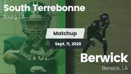 Matchup: South Terrebonne vs. Berwick  2020
