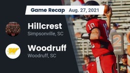 Recap: Hillcrest  vs. Woodruff  2021