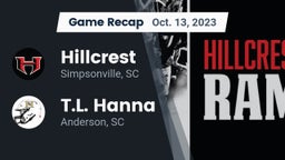 Recap: Hillcrest  vs. T.L. Hanna  2023