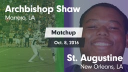 Matchup: Archbishop Shaw vs. St. Augustine  2016
