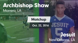 Matchup: Archbishop Shaw vs. Jesuit  2016