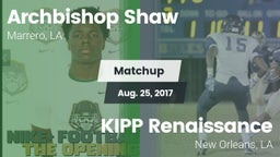 Matchup: Archbishop Shaw vs. KIPP Renaissance  2017