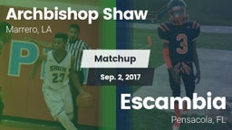 Matchup: Archbishop Shaw vs. Escambia  2017