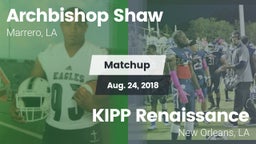Matchup: Archbishop Shaw vs. KIPP Renaissance  2018