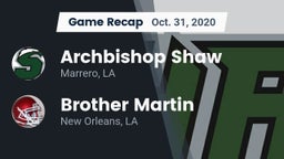 Recap: Archbishop Shaw  vs. Brother Martin  2020