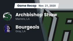 Recap: Archbishop Shaw  vs. Bourgeois  2020