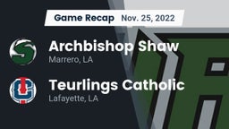 Recap: Archbishop Shaw  vs. Teurlings Catholic  2022