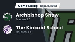 Recap: Archbishop Shaw  vs. The Kinkaid School 2023