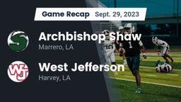 Recap: Archbishop Shaw  vs. West Jefferson  2023