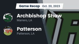 Recap: Archbishop Shaw  vs. Patterson  2023