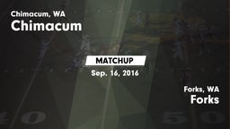 Matchup: Chimacum vs. Forks  2016