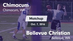 Matchup: Chimacum vs. Bellevue Christian  2016