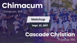 Matchup: Chimacum vs. Cascade Christian  2017